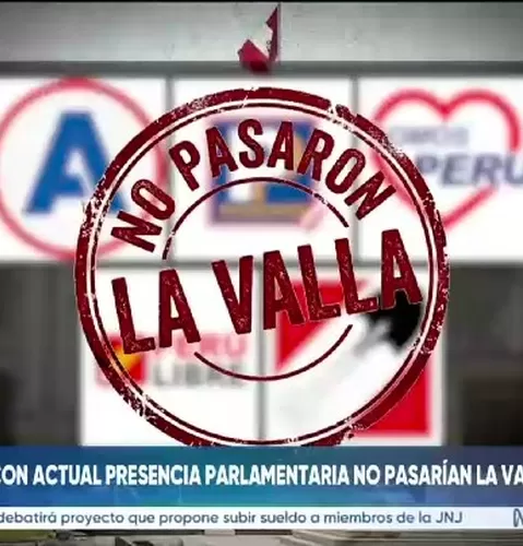 Elecciones 2026: partidos tradicionales quedan fuera del Congreso