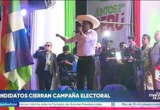 Elecciones 2026: Roberto Sánchez cerró campaña prometiendo elevar el sueldo mínimo y una nueva Constitución