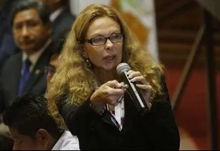 Eliane Karp evitó hablar sobre audiencia de Alejandro Toledo en Estados Unidos