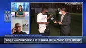 José Elice: "Lo que ha pasado en SJL es un error, Serenazgo no puede retener" - Noticias de sjl
