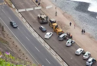 Eliminarán tercer carril en parte de la Costa Verde que afectaba a surfistas