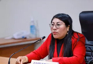 Elizabeth Taipe: Hemos propuesto al presidente priorizar seguridad, salud y educación 