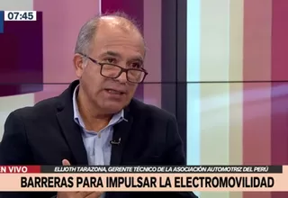 Ellioth Tarazona: Buscamos el ingreso de medio millón de vehículos eléctricos en 10 años