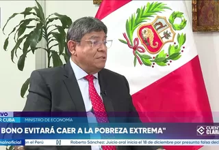 Elmer Cuba: Gobierno prepara bonos, subsidios e inversión para enfrentar efectos de El Niño