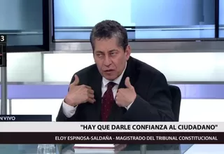 Eloy Espinosa: TC tiene hasta 30 días para resolver el caso Keiko Fujimori