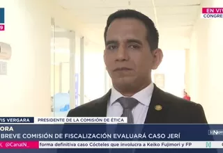 Elvis Vergara sobre reunión de Jerí con empresario chino: El país merece transparencia