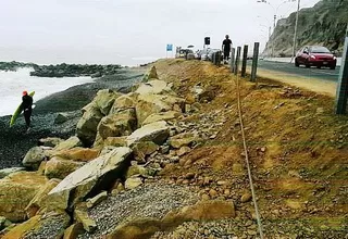 Emape sobre rocas en Costa Verde: "Es la mejor solución, la Marina lo recomendó"