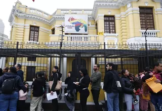 Embajada de Venezuela en Perú suspendió de "forma indefinida" todos los trámites y citas asignadas