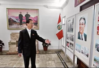 Embajador de Corea del Norte en el Perú rechaza pedido de abandonar el país