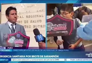 Emergencia sanitaria en Puno: casos de sarampión suben a 223