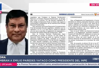 Emilio Paredes es el nuevo presidente del INPE