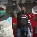  Empresarios de Gamarra protestaron contra ministro Sánchez