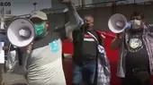  Empresarios de Gamarra protestaron contra ministro Sánchez - Noticias de inti-y-bryan