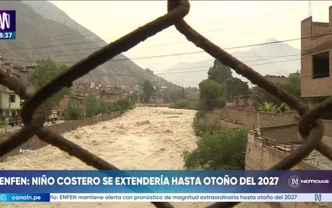 Enfen: El Niño Costero duraría hasta otoño de 2027