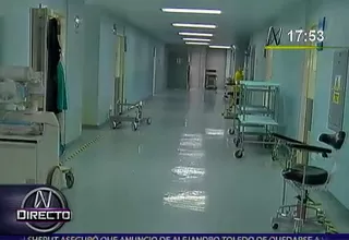 Enfermeras en huelga abandonaron salas de operaciones del Hospital Rebagliati
