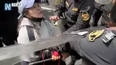 Enfrentamiento entre trabajadores de Las Bambas y la Policía - Noticias de bambas