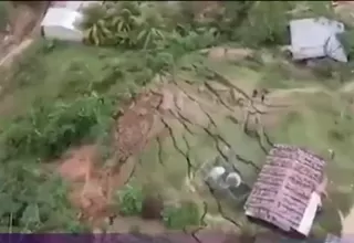 Entregarán bono de arrendamiento de S/500 a familias afectadas por deslizamientos en San Martín