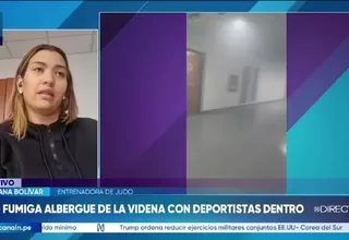 Entrenadora de judo denuncia negligencia tras fumigación en la Videna con deportistas dentro de las instalaciones