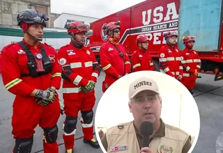 Equipos USAR Perú viajarán a Colombia tras terremoto