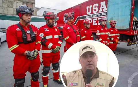 Equipos USAR Perú viajarán a Colombia tras terremoto