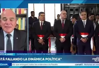Ernesto Álvarez afirma que presiones e intereses influyeron en cambios del gabinete