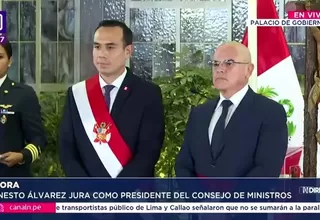 Ernesto Álvarez asume la Presidencia del Consejo de Ministros