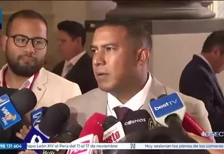 Ernesto Zunini afirma que Juntos por el Perú revisará propuesta para que César Tito Rojas integre la Comisión de Ética