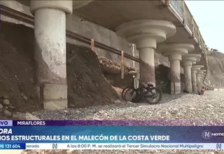 Costa Verde: Advierten riesgo por erosión del terreno cerca de la playa La Pampilla