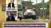 Espinosa-Saldaña: Hay algunas prácticas parlamentarias que no debieran darse - Noticias de eloy-espinosa-saldana