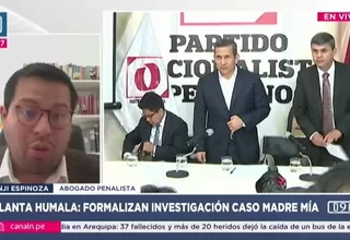 Espinoza: Caso Madre Mía no podrá archivarse sin decisión judicial