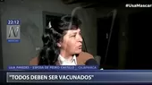 Esposa de Pedro Castillo pidió que el proceso de vacunación continúe - Noticias de Cajamarca
