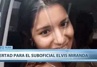 Esposa de suboficial Miranda: Hay autoridades honestas y leales en nuestro Perú