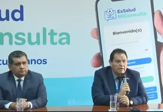 EsSalud presentó aplicativo móvil para facilitar atención médica a asegurados