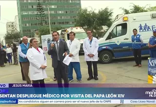 EsSalud desplegará ambulancias y equipos médicos para acompañar al papa León XIV durante su visita al Perú