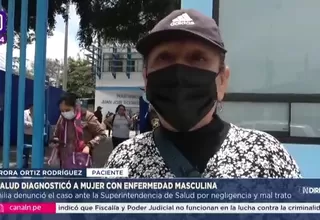 Essalud entrega diagnóstico de próstata a mujer de 70 años