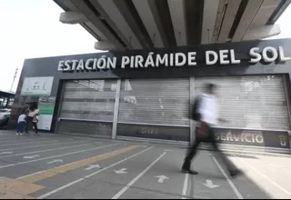 Estación Pirámide del Sol del Metro de Lima cerrará temporalmente por obras tras aniego