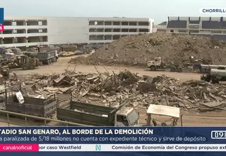 Estadio San Genaro en Chorrillos podría ser demolido por daños