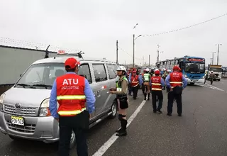 Estado de emergencia: ATU amplía hasta octubre vigencia de permisos para circular