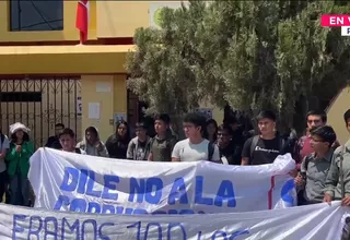 Estudiantes y docentes de la Universidad Nacional de Piura exigen celeridad en investigación contra rector