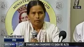 Evangelina Chamorro: El lodo seguía llevándome, dije 'Dios dame fuerza' - Noticias de doris-alzamora-chamorro