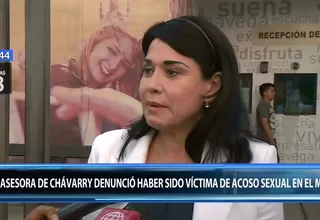 Exasesora de Pedro Chávarry: Fui víctima de acoso sexual en el Ministerio Público