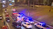 Excesiva velocidad ocasionó triple choque en San Borja - Noticias de plaza-san-martin