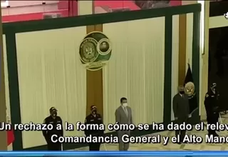 Excomandante general PNP rechazó la forma en la que se dio relevo en la Comandancia General 