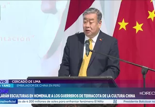 Exhiben réplicas de guerreros de terracota en Lima