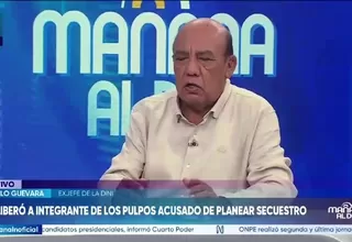 Exjefe de la DINI cuestiona al Poder Judicial por liberar a alias “El Cocinero” vinculado a secuestros
