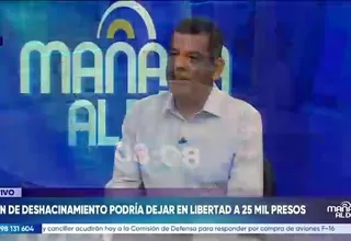 Exjefe del INPE advierte hacinamiento por falta de sentencias