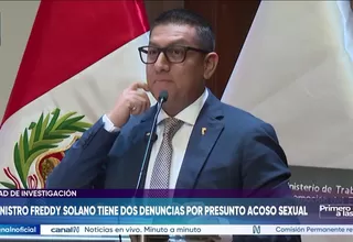 Exministro Freddy Solano registra denuncias por presunto acoso sexual y tocamientos