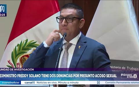 Exministro Freddy Solano registra denuncias por presunto acoso sexual y tocamientos