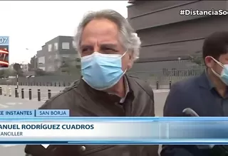 Exministro Rodríguez Cuadros negó que formará parte del nuevo gabinete ministerial