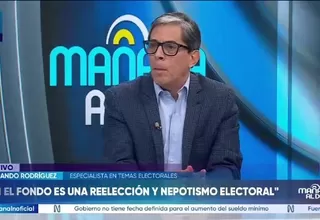 Experto electoral cuestiona campaña de alcalde de Ate en favor de su padre y advierte sanciones